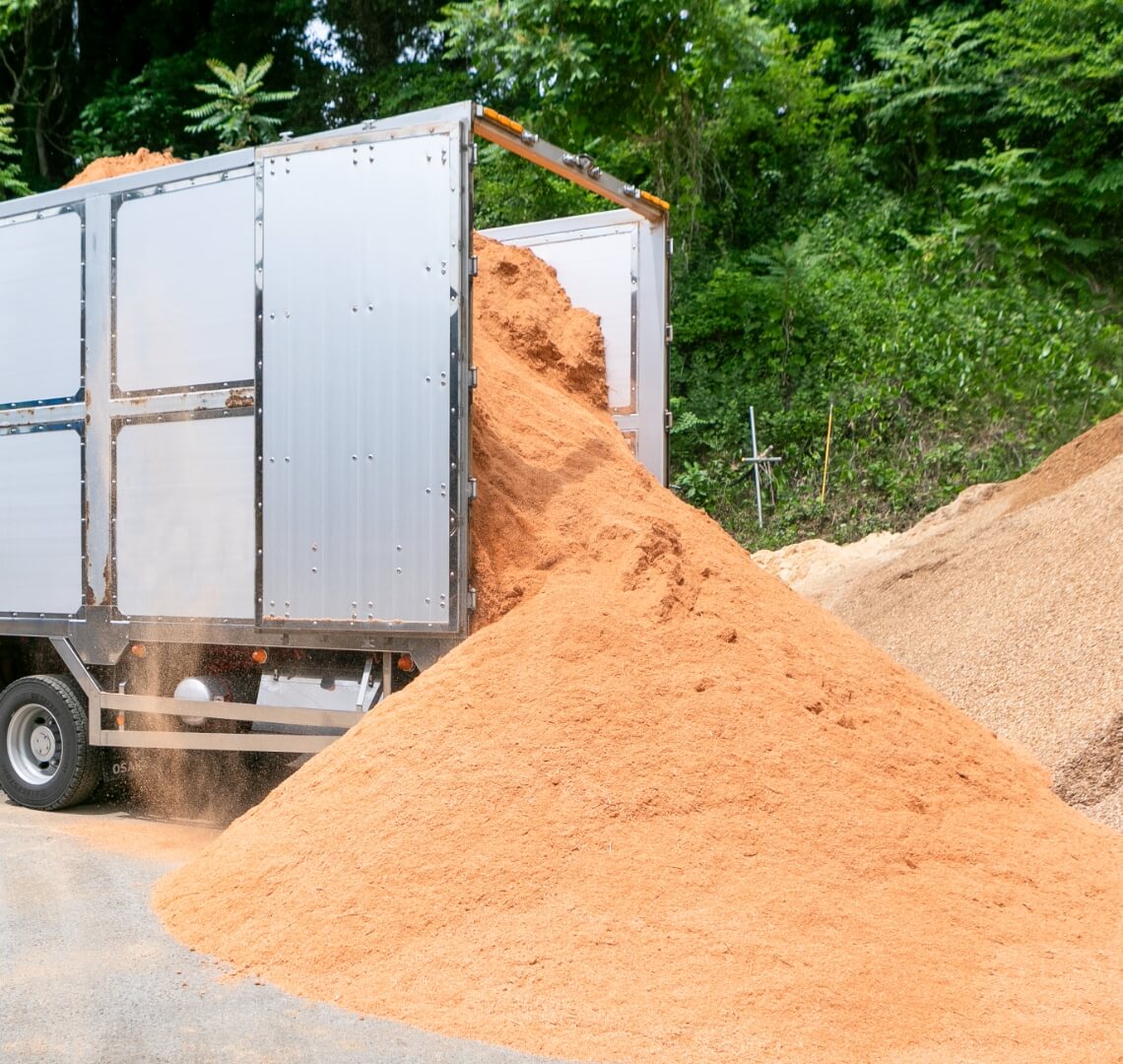 畜産用おが粉の写真